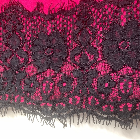 NWT LOFT Sleeveless Magenta Shift Dress Sz 16 - Picture 6 of 11